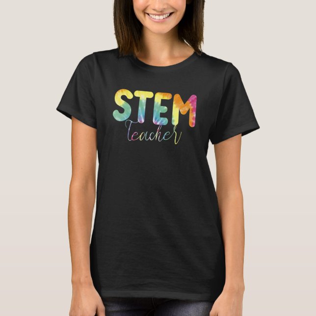Camiseta Stem Teacher De Vuelta A La Escuela Chicas Steam (Anverso)
