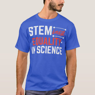 Camiseta Steminist Equality In Science STEM Squad Biology M