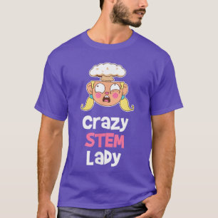 Camiseta Steminist Equality Stem Science Mind Blown Female 