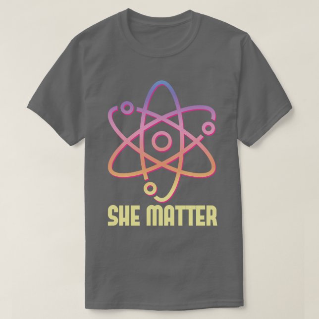 Camiseta Steminist She Matter (Diseño del anverso)