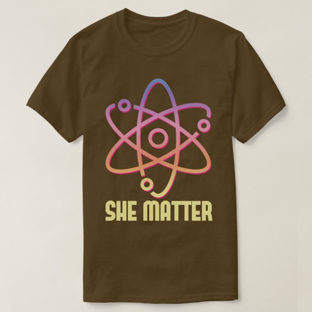Camiseta Steminist She Matter (Diseño del anverso)