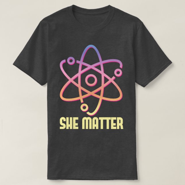 Camiseta Steminist She Matter (Diseño del anverso)