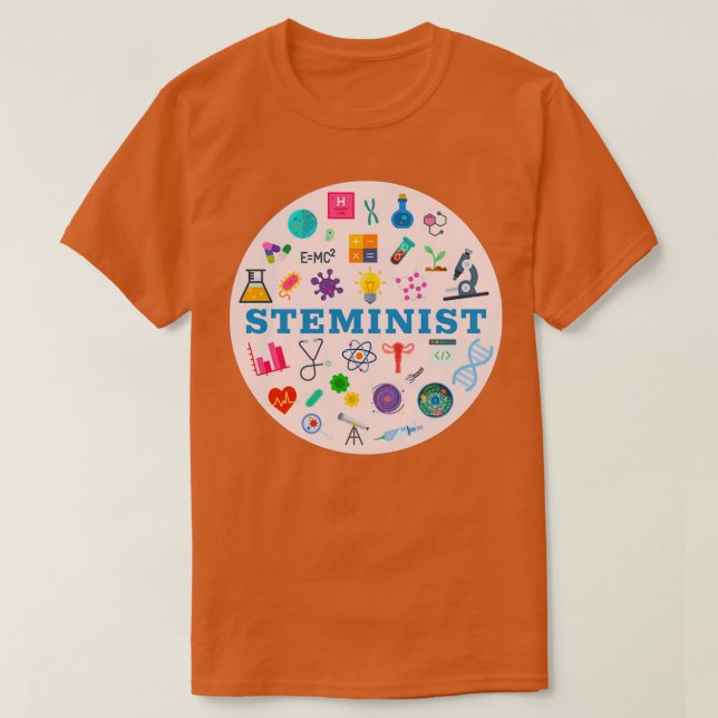 Camiseta steminista clásico TShirt (Diseño del anverso)
