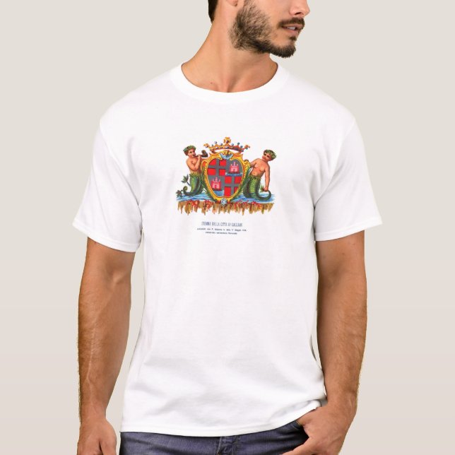 Camiseta Stemma di Casteddu, Sardigna T-Shirt (Anverso)