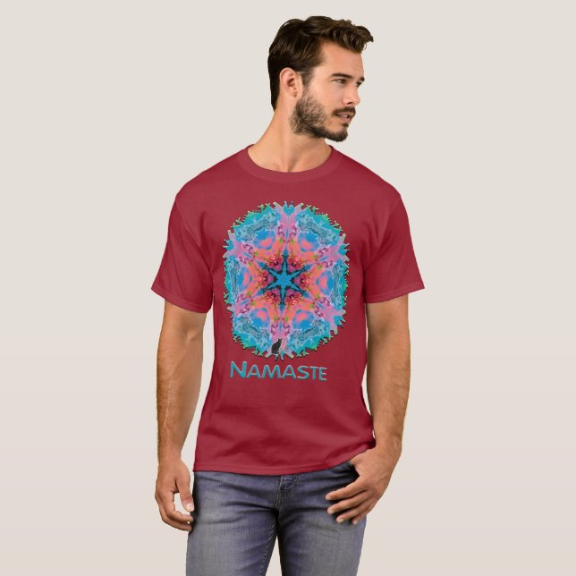 Camiseta Stemma Namaste Kaleidoscope (Anverso completo)