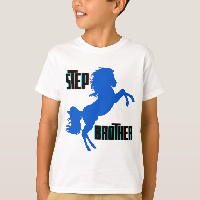 Camiseta Step Brother Horse Rearing (Anverso)