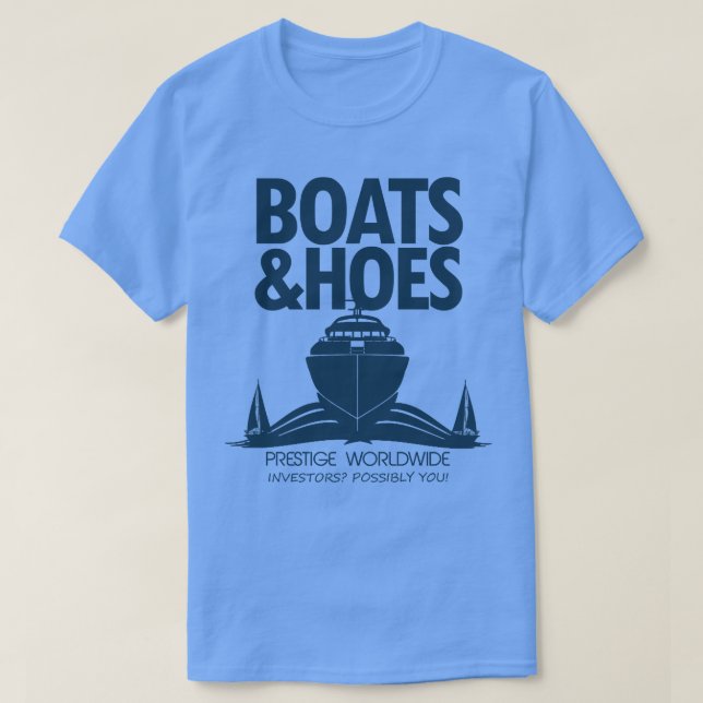 Camiseta Step Brothers Prestige A Los Barcos Y Casas Mundia (Diseño del anverso)