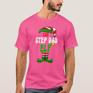 Camiseta Step Dad Elf Pajama Matando a Navidades del grupo