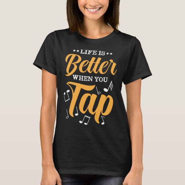 Camiseta Step Dance Dap Dance Teacher Dance Steppen Dance T (Anverso)