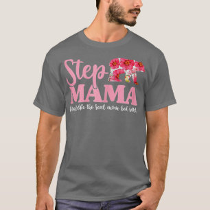 Camiseta Step Mama Bear Floral Para Mujeres, Día de la Madr