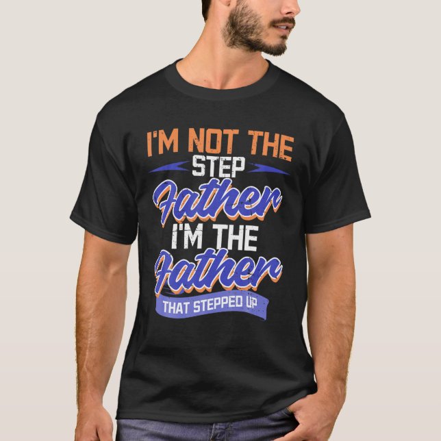 Camiseta Stepdad Bonus Padre Paso Papi Día del Padre P (Anverso)