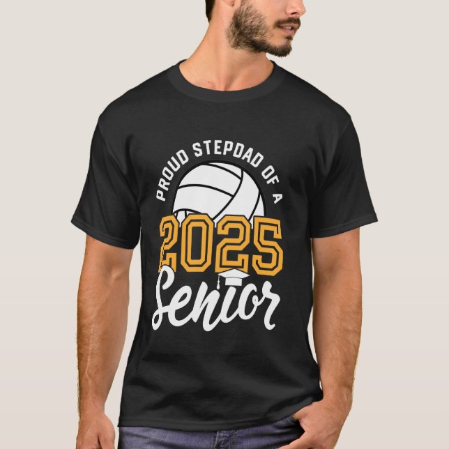 Camiseta Stepdad De Una Clase Superior De Graduación De Vol (Anverso)