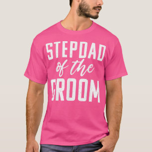 Camiseta Stepdad del padrastro del Boda Groom