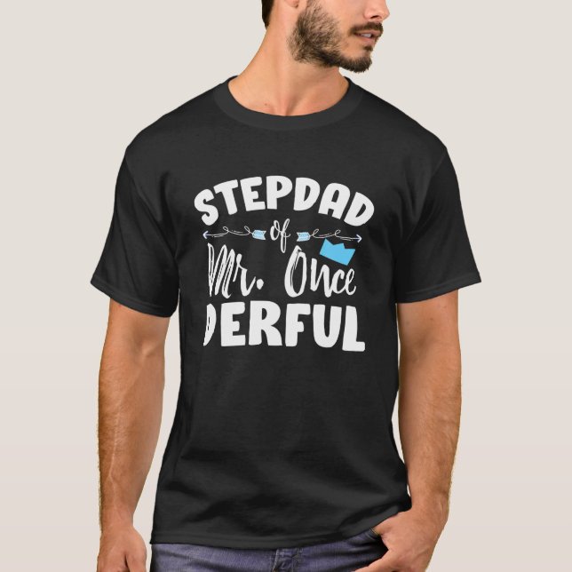 Camiseta Stepdad Del Sr. OneMaravilloso Primer Cumpleaños P (Anverso)