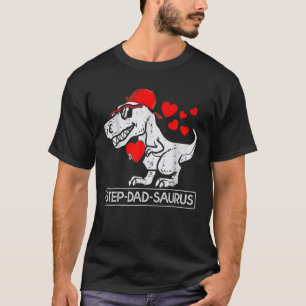 Camiseta Stepdad Saurus Bonus Dad