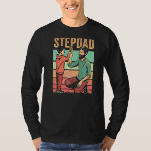 Camiseta Stepdad Step Dad Dice Que Stepfather Fathers Day F