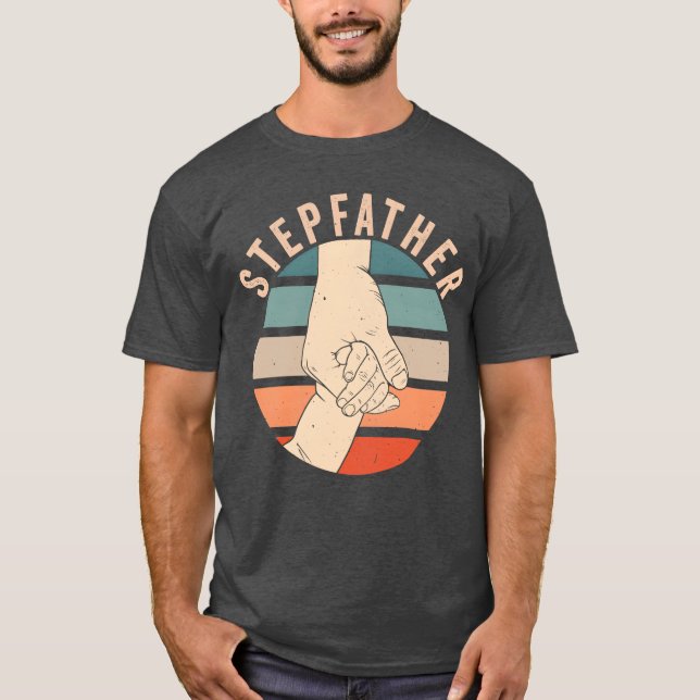Camiseta Stepfather Fathers Day Stepdad Step Dad Dad Sayvi (Anverso)