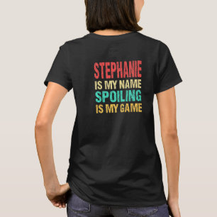 Camiseta Stephanie Es Mi Nombre Personalizado Primer Nombre