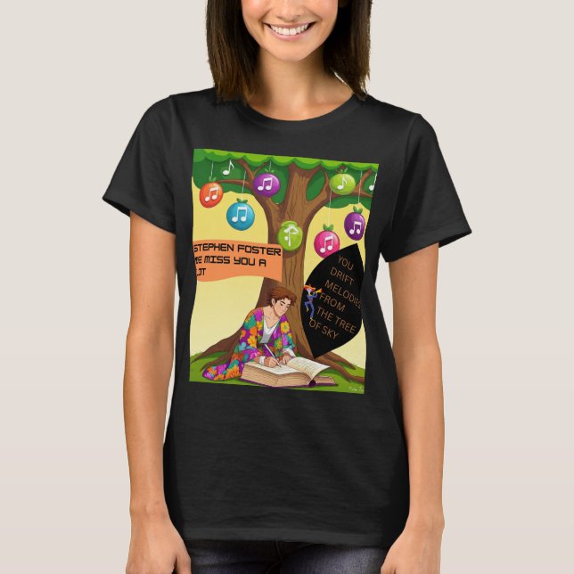 Camiseta Stephen foster  (Anverso)