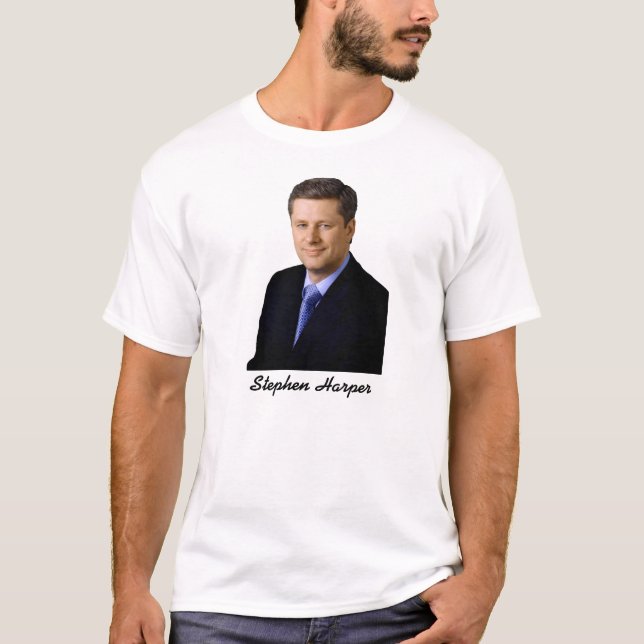 Camiseta Stephen Harper (Anverso)