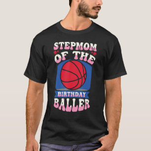 Camiseta Stephom De Birthday Baller Basketball Theme Bd