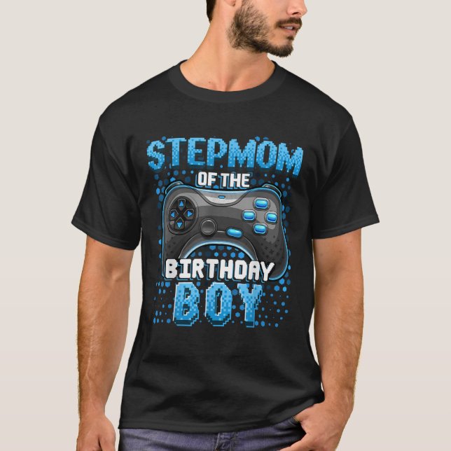 Camiseta Stephom del video de la familia Birthday Matching (Anverso)