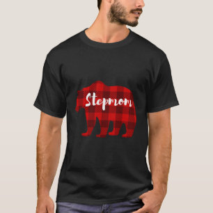 Camiseta Stepmama Ropa de oso Mujeres Regalos Familia Padre