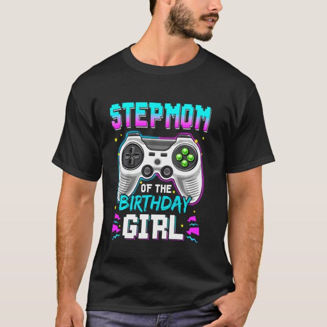 Camiseta Stepmom Del Juego De Videojuegos Chica De Cumpleañ (Anverso)