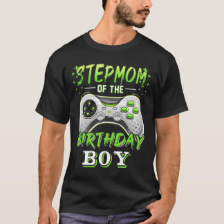 Camiseta Stepmom Del Niño De Cumpleaños Que Coincide Con El