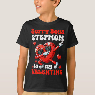 Camiseta Stepmom Es Mi Niño De San Valentín Divertido Dabbi