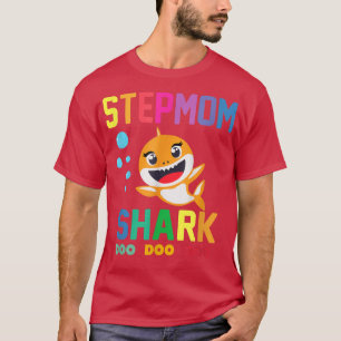 Camiseta Stepmom Shark Shirt Stepmom Shark Lover