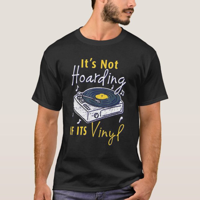 Camiseta Stereo Vinyl Grabar Buff Music Disk Player Audio A (Anverso)