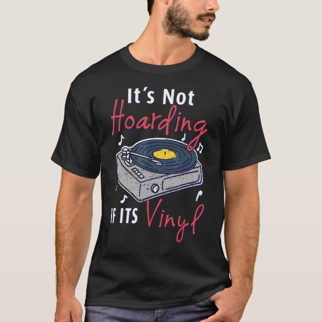 Camiseta Stereo Vinyl Grabar Buff Music Disk Player Audio A (Anverso)