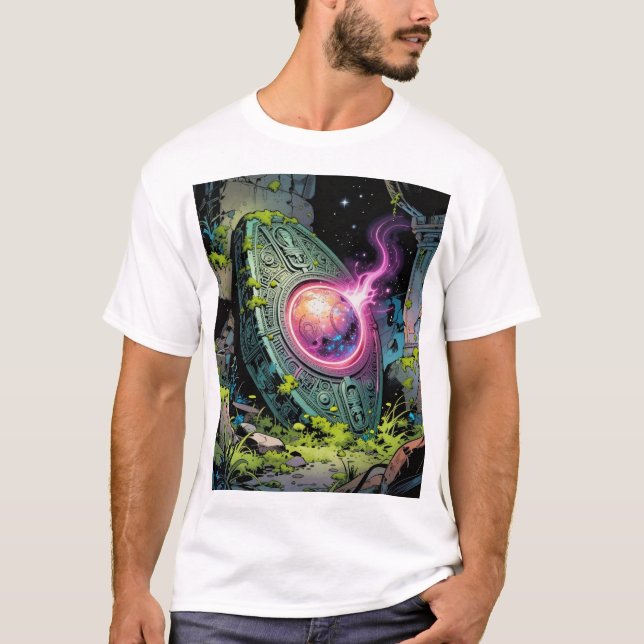 Camiseta Sternenpfad – Reise durch das Universum´1 (Anverso)