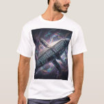 Camiseta Sternenpfad – Reise durch das Universum´7<br><div class="desc">Dieses Artefakt nimmt den Betrachter mit auf eine visuelle und gedankliche Reise durch das Universum. Von glitzernden Sternennebeln über ferne Galaxien bis hin zu den Geheimnissen schwarzer Löcher – es lädt dazu ein,  die unendliche Weite des Kosmos zu erkunden und die Schönheit des Alls zu bewundern.</div>