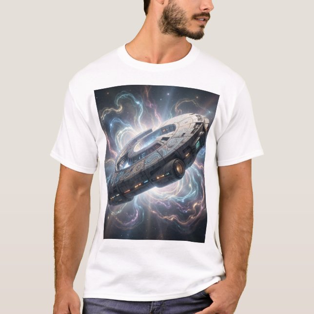 Camiseta Sternenpfad – Reise durch das Universum´8 (Anverso)
