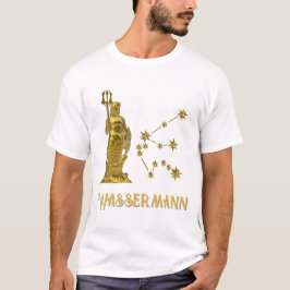 Camiseta Sternzeichen Wassermann - 