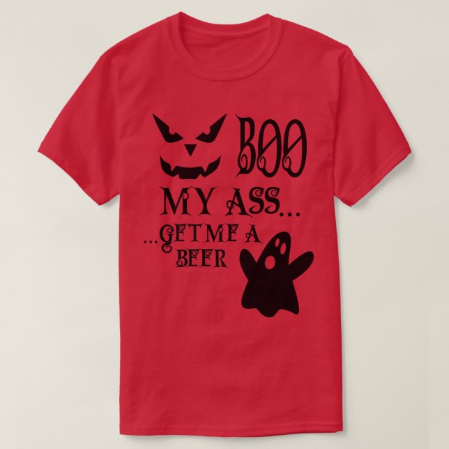 Camiseta Sterry Halloween Creepe Ghost Pumpkin Face (Diseño del anverso)
