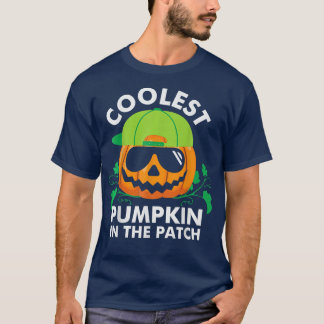 Camiseta Sterry Halloween escoba de diseño con calabaza gra