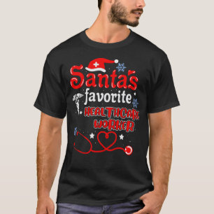 Camiseta Stethoscope Chr, trabajador sanitario favorito de 