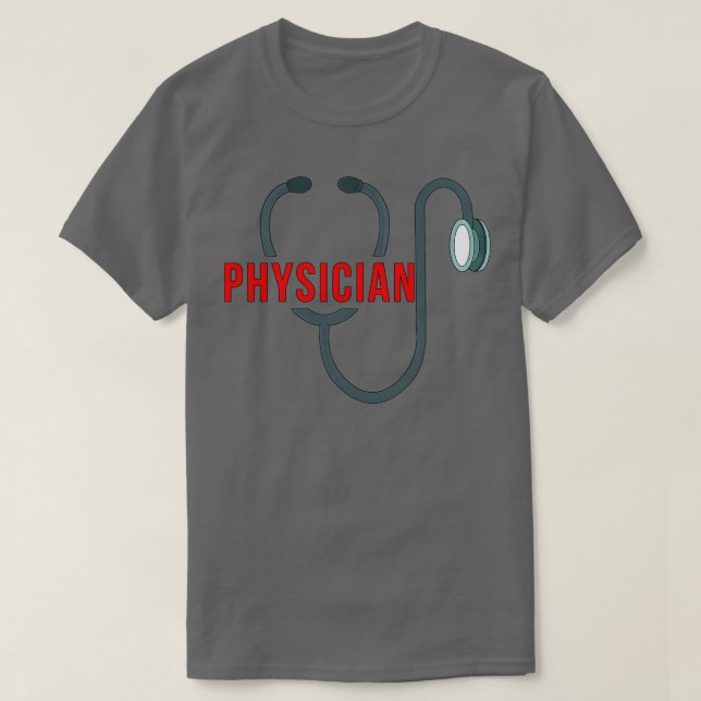 Camiseta Stethoscope Médico (Diseño del anverso)