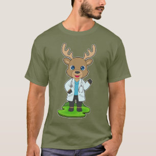 Camiseta Stethoscope, Médico de renos