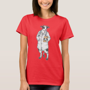 Camiseta Stethoscope Médico de vaca