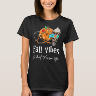 Camiseta Stethoscope Pumkin Llama Vibes Que Enferman Divers