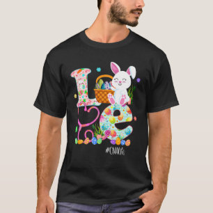Camiseta Stethoscope Scrub CNA Enfermera Vida Semana Santa 