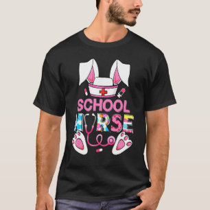 Camiseta Stethoscope Scrub Escuela Enfermera Vida Conejito