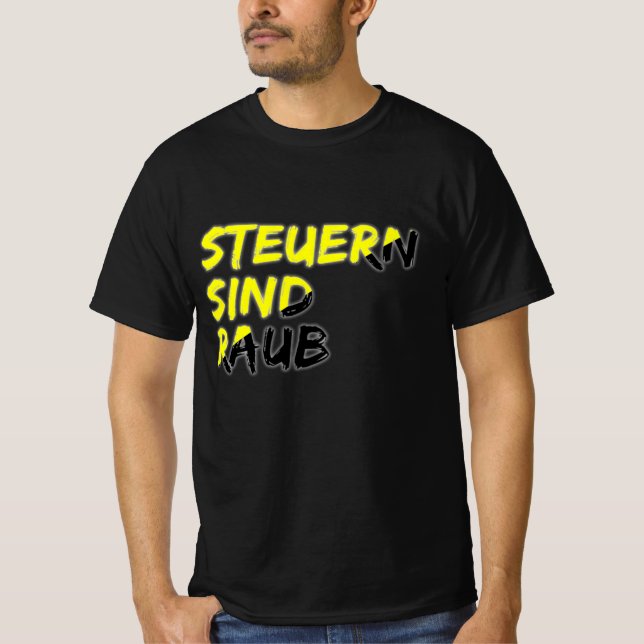 Camiseta Steuern sind Raub (Anverso)