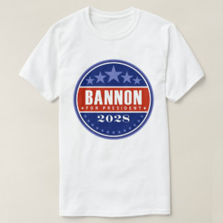 Camiseta Steve Bannon Presidente 2028