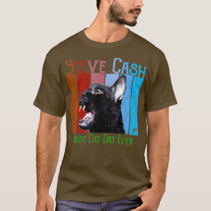 Camiseta Steve cash best cat papá