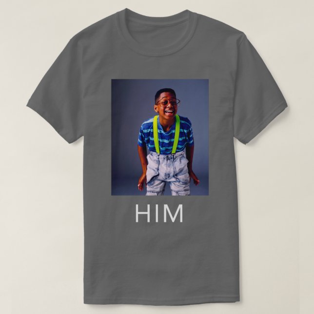 Camiseta Steve Urkel HIM (Diseño del anverso)
